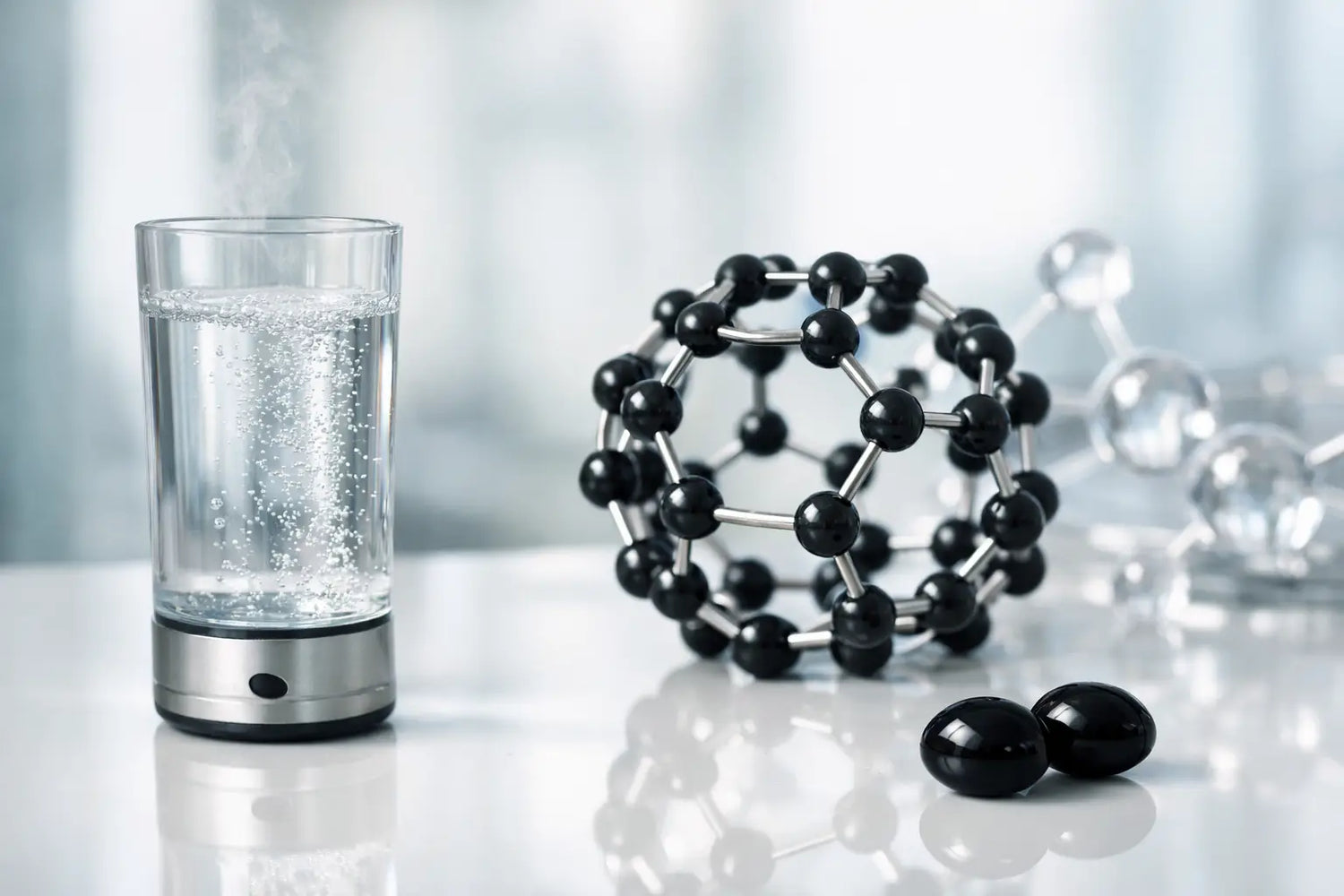 How to Stack Hydrogen and C60 Properly