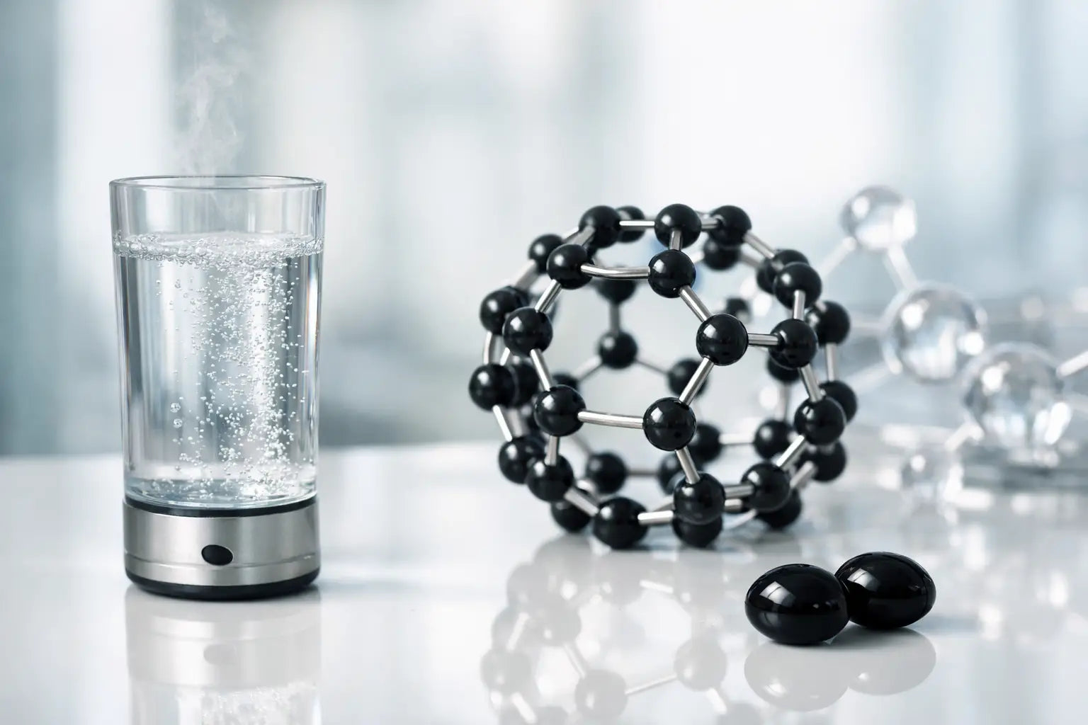 How to Stack Hydrogen and C60 Properly