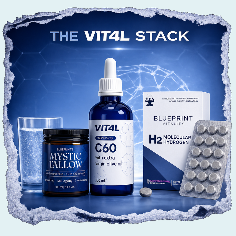 <p>A science-backed approach to<br/>energy, clarity, and v1t4lity</p>